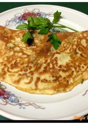 Foto principal de Crepe salada de masa de croquetas