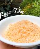 Ruốc Tôm cho bé ăn dặm