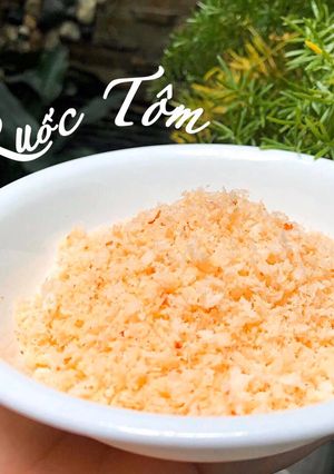 Hình của món Ruốc Tôm cho bé ăn dặm.