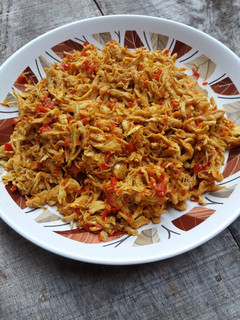 Foto resep Ayam suwir pedas