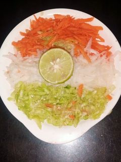तिरंगा सलाद(tiranga salad recipe in hindi) रेसिपी मुख्य फोटो