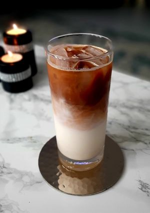 A picture of Iced Caramel Latte.