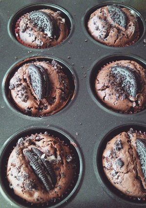 Oreo muffinok recept fotója