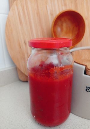 Una foto de Tomate frito casero (batch cooking)