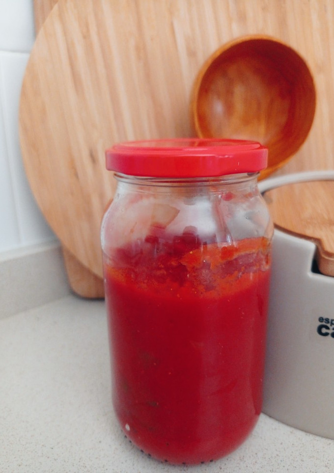 Una foto de Tomate frito casero (batch cooking)