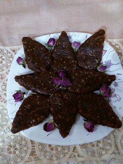 عکسی از دستور اسنک خرما