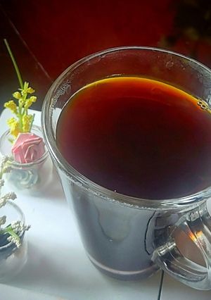 A picture of Jaggery coffee.