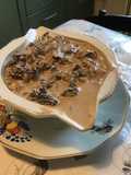 Sauce aux morilles,crème,oignon et vin rouge