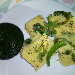 A picture of Fusion Dhokla.