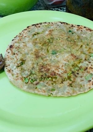 A picture of Broccoli Parantha.