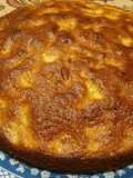 Torta alle mele con noci aromatizzata al rum