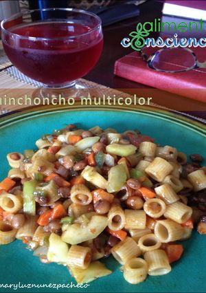 Una foto de Pasta con Quinchoncho