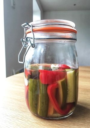 A picture of Quick pickle.