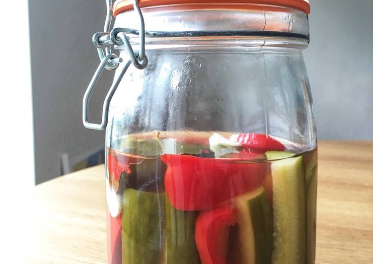 Steps to Prepare Favorite Quick pickle