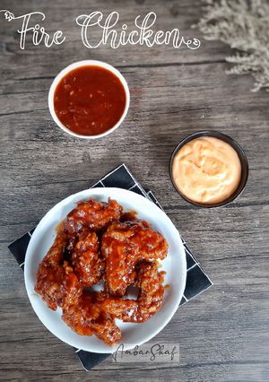 Foto resep Fire Chicken Wings ala richeese