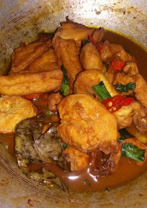Foto resep Semur ayam pedas