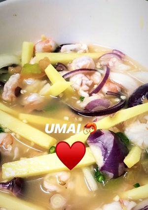 A picture of Prawn Umai.