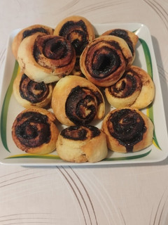 Kakaós csiga recept fotója