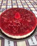 Cheesecake de frutilla a mi manera