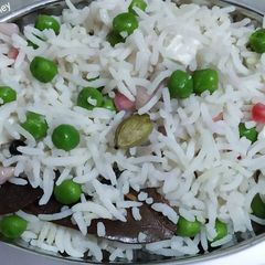 A picture of Peas Pulao.