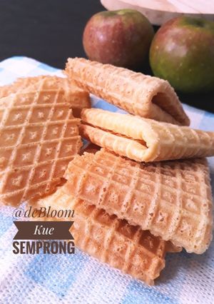 Foto resep 306. Kue Semprong Lipat
