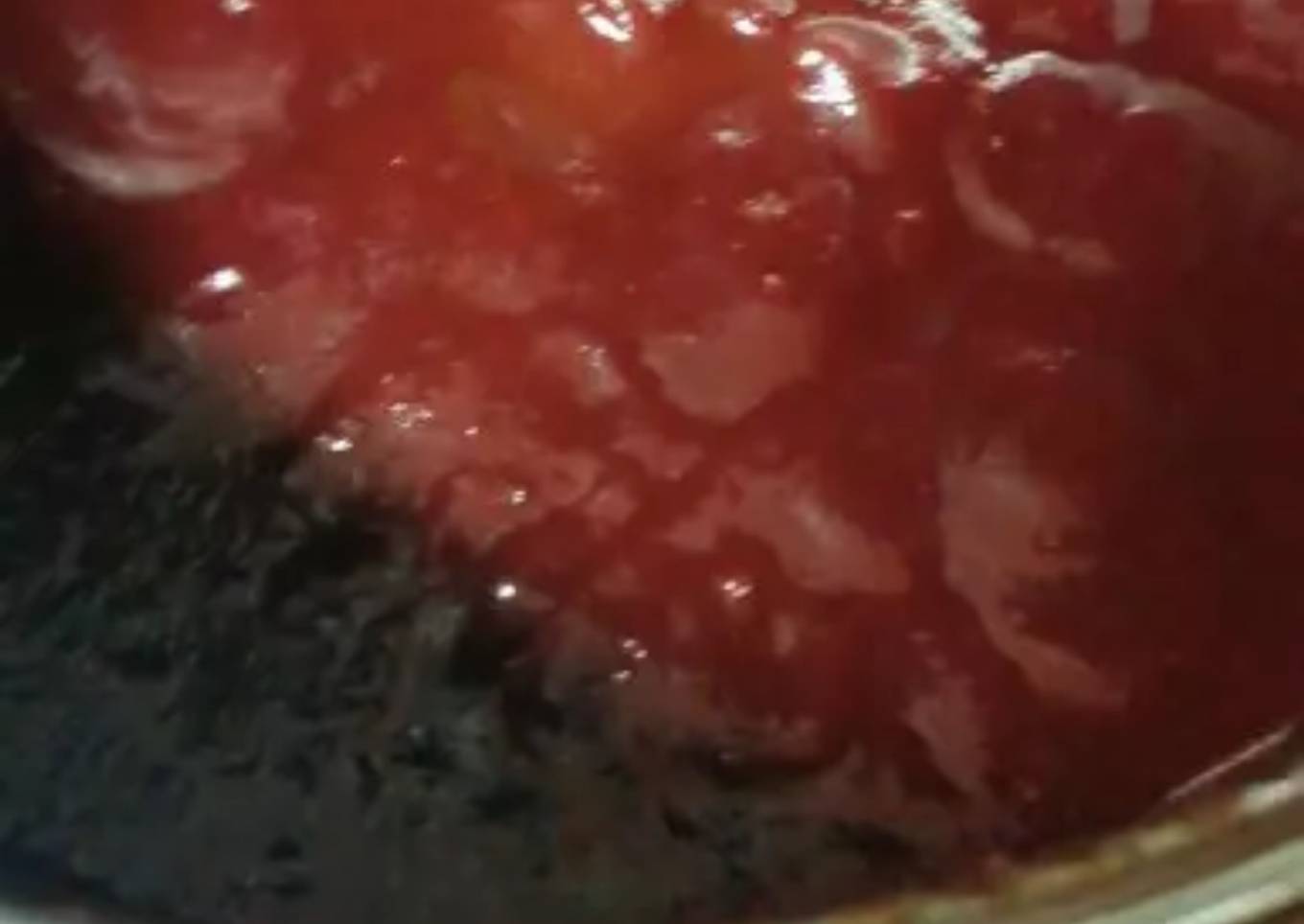 Homemade BBQ sauce
