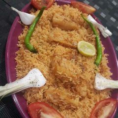 A picture of Baasa Fish Pulao.