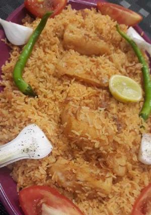 A picture of Baasa Fish Pulao.
