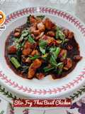 👩‍🍳Stir Fry Thai Basil Chicken🇹🇭