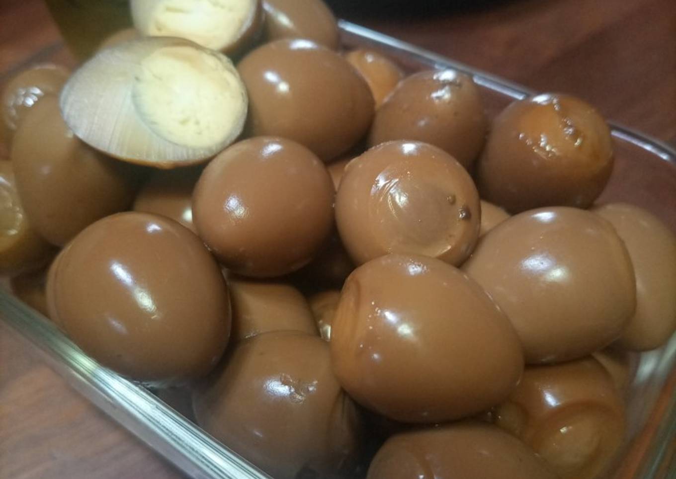 Telur puyuh pindang
