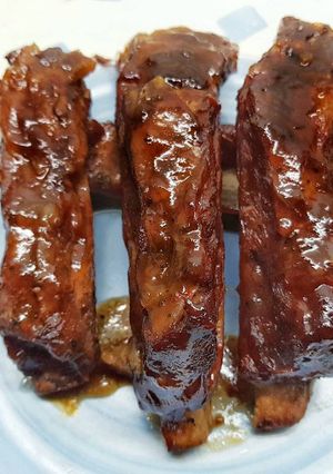 Una foto de Costillas de Cerdo 50% Duroc a la Cocacola