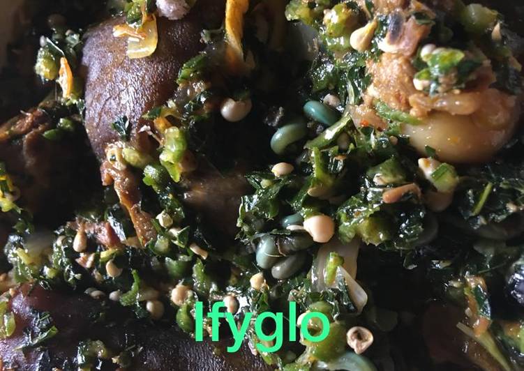Easiest Way to Blends at dinner Okro soup with peri wrinkle