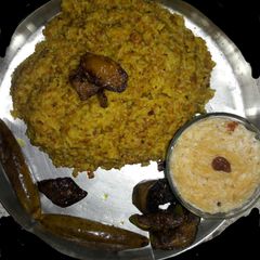 A picture of Puja bhog.
