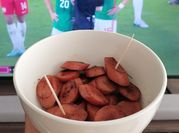 Una foto de salchicha con maggi
