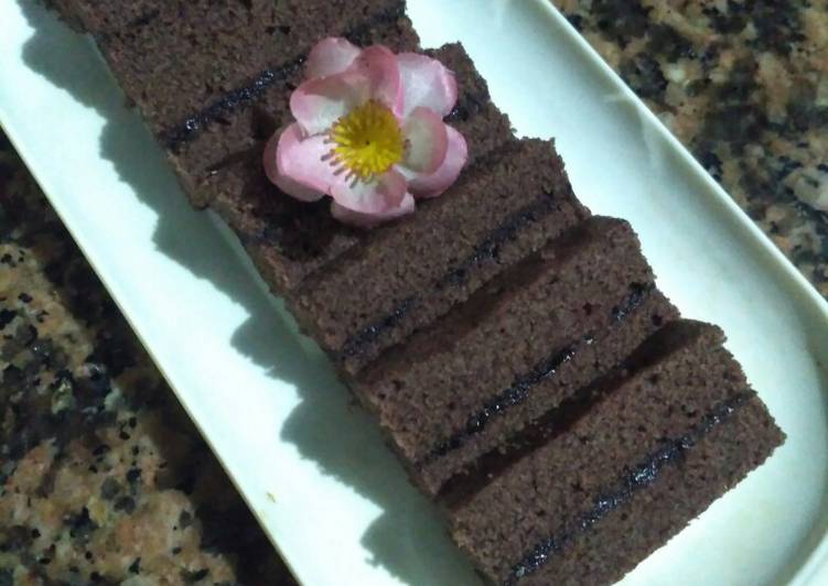 Recipe of Homemade Brownies Kukus Ketan Hitam#PR_BrowniesDCC