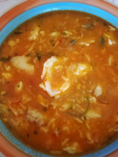 Una foto de Sopa de pescado