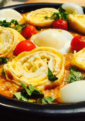A picture of Omelet korma.