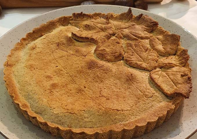 Crostata di castagne e ricotta