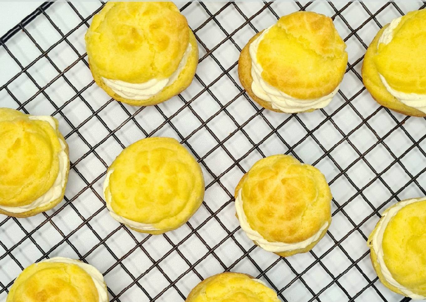 Vanilla Filling Cream / Cream isian aneka Kue (utk kue sus dll)