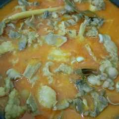 รูปของ 19. Gulai babat jeroan sapi santan