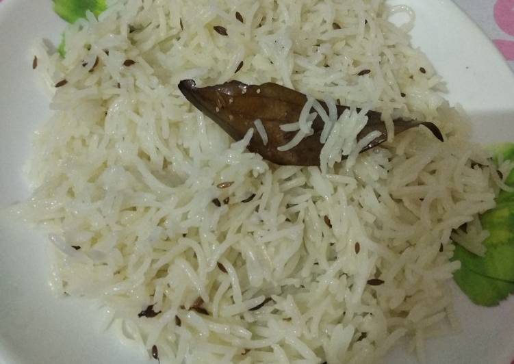 WORTH A TRY!  How to Make Jeera rice