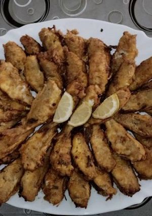 صورة لوصفة سمك مقلي بالدرسة البوڨا