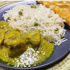 Hara masala chicken A picture of Hara masala chicken.