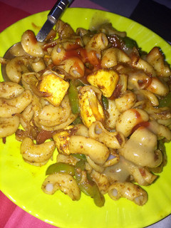 A picture of Paneer pasta.