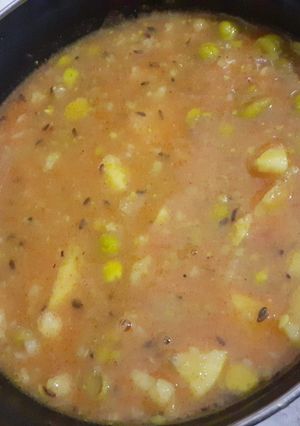 आलू मटर की सब्जी (Aloo Matar ki Sabji recipe in Hindi) रेसिपी मुख्य फोटो