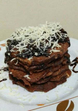 Foto resep Brownies Banana Pancake