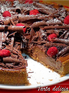 Una foto de Tarta delicia de trufa