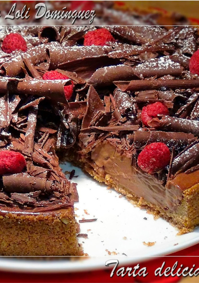 Una foto de Tarta delicia de trufa