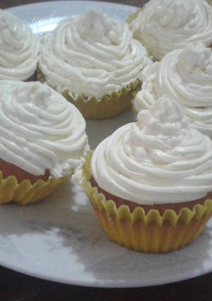 Una foto de Cupcakes de vainilla