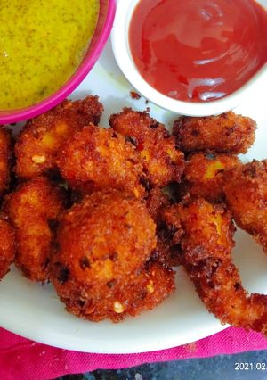 প্রণ পপকর্ন (prawn popcorn recipe in Bengali) রেসিপির প্রধান ছবি